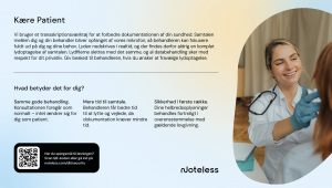 Mere tid til samtale med patienten –  med Noteless